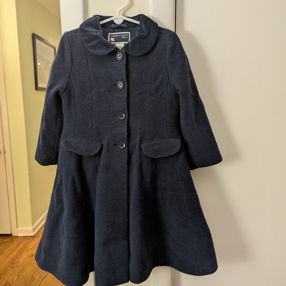 Janie and Jack Classic Navy Pea Coat